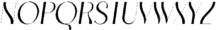 Kymer Awon SemiBoldSCItalic otf (600) Font UPPERCASE