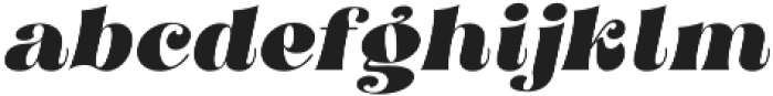 KyodaAscher-Italic otf (400) Font LOWERCASE