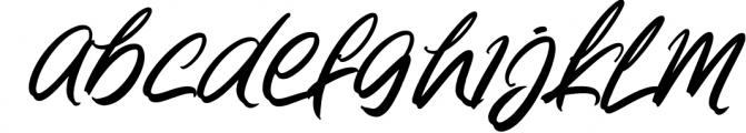 Kylies - A Handwritten Font Font UPPERCASE
