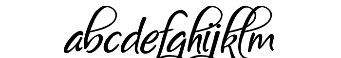 Kylets Demo Font LOWERCASE