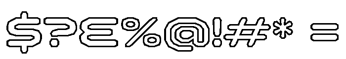 Kyzorin Regular Font OTHER CHARS