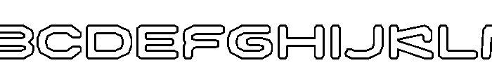 Kyzorin Regular Font UPPERCASE
