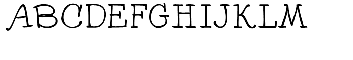 Kycka Regular Font UPPERCASE