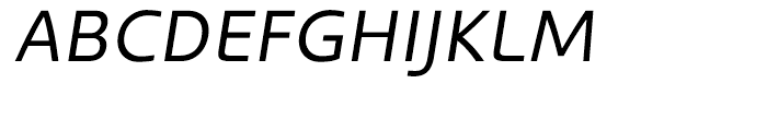 Kyrial Display Regular Italic Font UPPERCASE