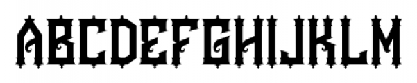 Kyouking Regular Font UPPERCASE