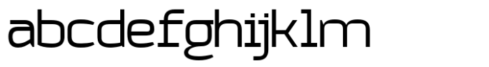 Kyber Ricon Thin Neu Font LOWERCASE