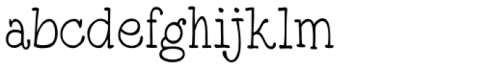 Kycka Condensed Regular Font LOWERCASE