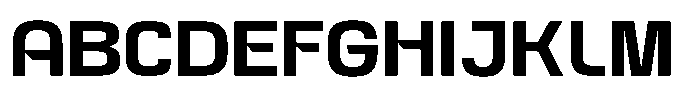 Kycron Black Font UPPERCASE