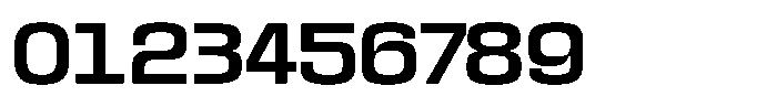 Kycron Extra Bold Font OTHER CHARS