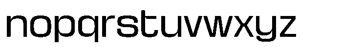Kycron Medium Font LOWERCASE