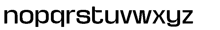 Kycron Semi Bold Font LOWERCASE