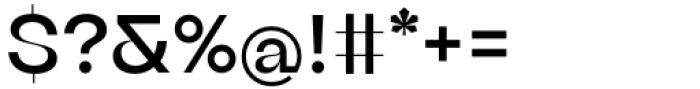 KyivType Sans Medium Thin Midline Font OTHER CHARS