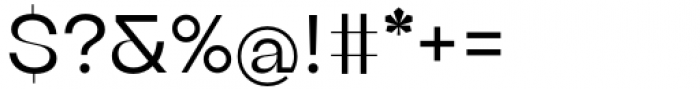 KyivType Sans Regular Thin Midline Font OTHER CHARS