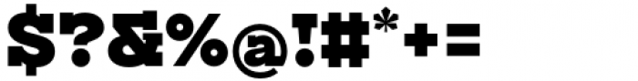 KyivType Serif Black Font OTHER CHARS