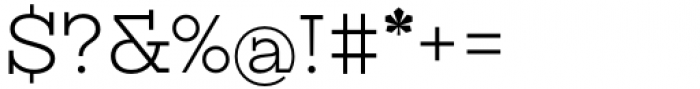 KyivType Serif Light Font OTHER CHARS