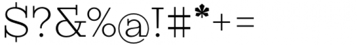 KyivType Serif Light2 Font OTHER CHARS