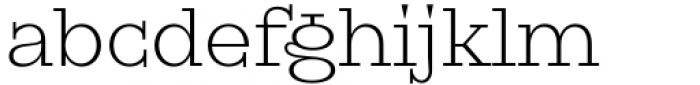 KyivType Serif Light2 Font LOWERCASE