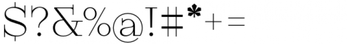 KyivType Serif Light3 Font OTHER CHARS
