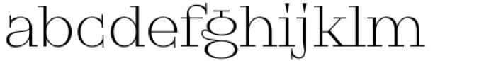 KyivType Serif Light3 Font LOWERCASE