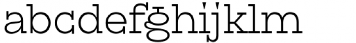 KyivType Serif Light Font LOWERCASE