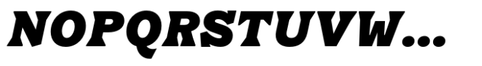 Kyle Black Italic Font UPPERCASE