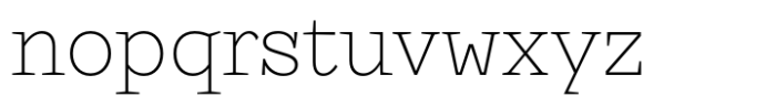 Kyle Extra Light Font LOWERCASE