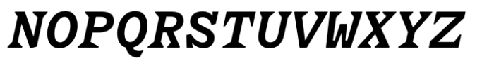 Kyle Mono Bold Italic Font UPPERCASE