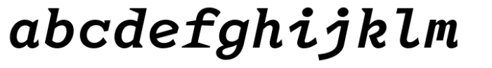 Kyle Mono Bold Italic FONT