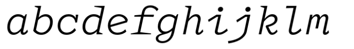 Kyle Mono Regular Italic FONT