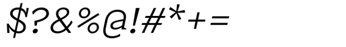 Kyle Regular Italic Font OTHER CHARS