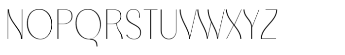 Kymer Awon Extra Light Font UPPERCASE