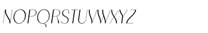 Kymer Awon Light SCItalic Font LOWERCASE