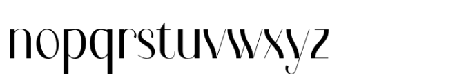 Kymer Awon Semi Bold Font LOWERCASE