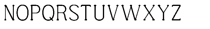 Kynelo Extra Light Font UPPERCASE