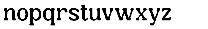 Kynelo Medium Font LOWERCASE