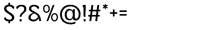 Kynelo Regular Font OTHER CHARS