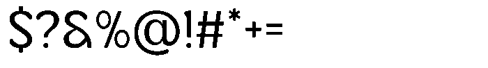 Kynelo Variable Extra Bold Font OTHER CHARS