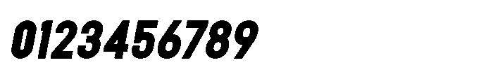 Kynetik Italic Font OTHER CHARS