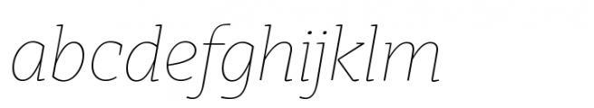 Kyotce Italic Variable Font LOWERCASE