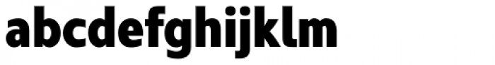 Kyrial Sans Pro Condensed Black Font LOWERCASE