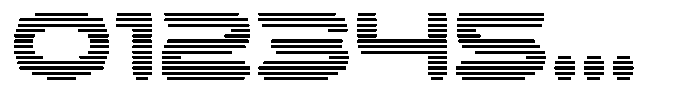 Kyzorin Hatch Font OTHER CHARS
