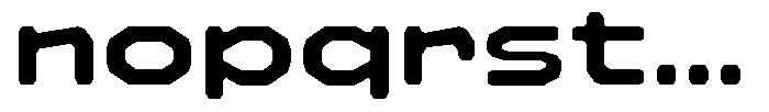 Kyzorin Light Font LOWERCASE