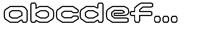 Kyzorin Outline FONT