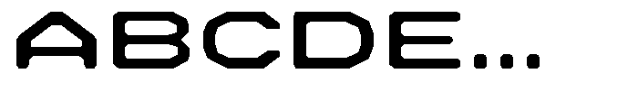 Kyzorin Thin Font UPPERCASE