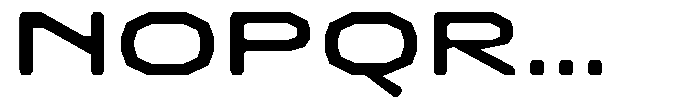 Kyzorin Thin Font UPPERCASE