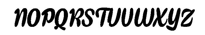 KyeScript Regular Font UPPERCASE