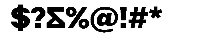 KynetonArtGrotesqueBeta141 DemiBold Instance Font OTHER CHARS