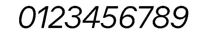 KynetonArtGrotesqueBeta141 LightItalic Instance Font OTHER CHARS