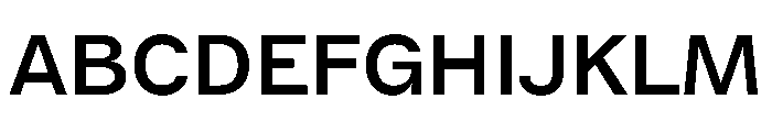 KynetonArtGrotesqueBeta141 Regular Instance Font UPPERCASE