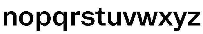 KynetonArtGrotesqueBeta141 Regular Instance Font LOWERCASE